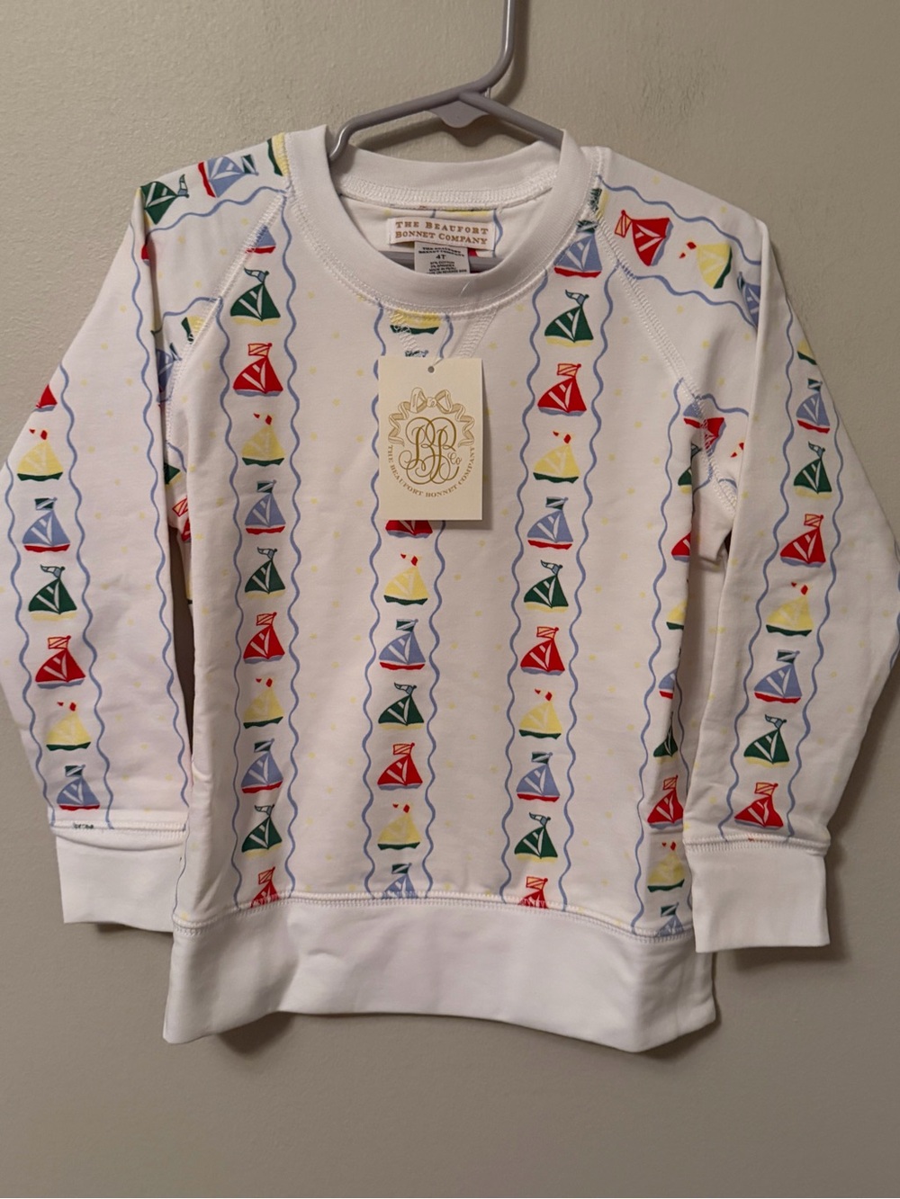 The Beaufort Bonnet Company Set Sail Crewneck